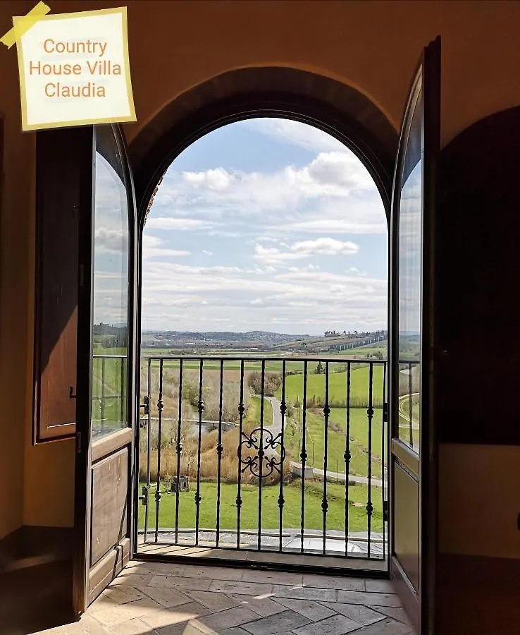 Holiday home Tuscany Country House Villa Claudia San Miniato
